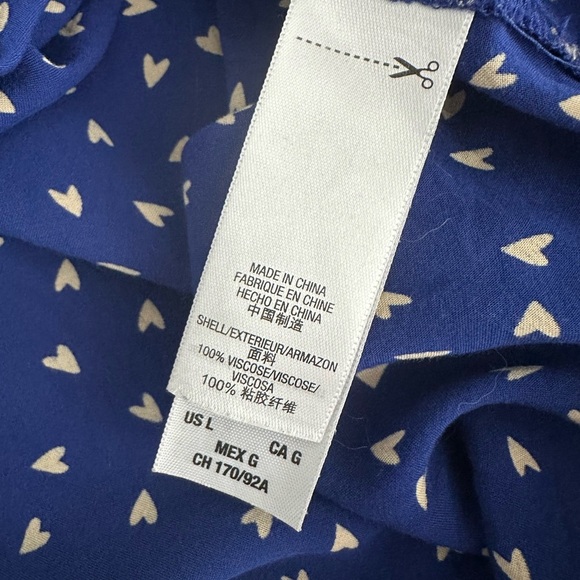 Juicy Couture Blue Button-Up Women's Top L - Picture 6 of 6
